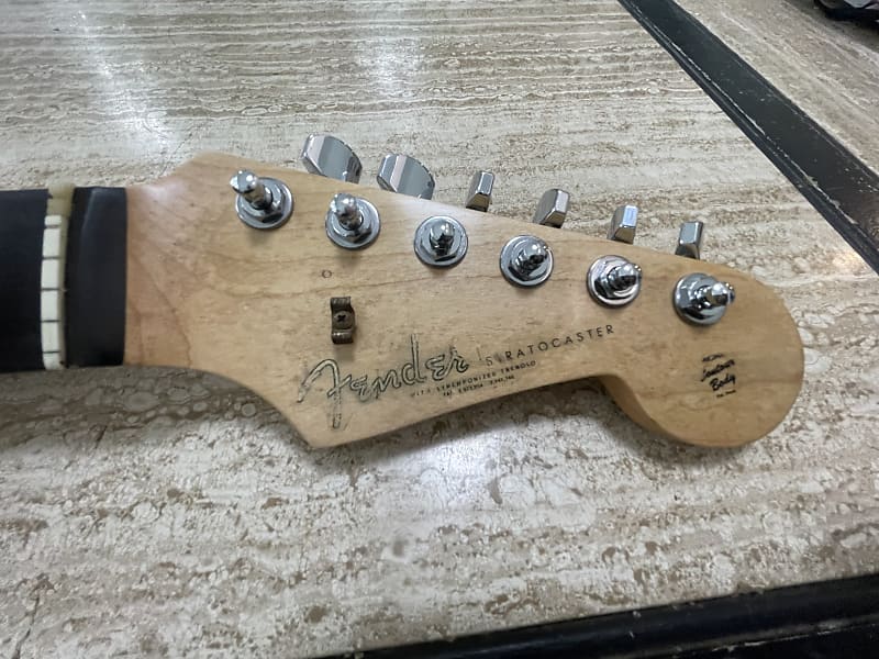 1987 Fender Japan Stratocaster Rosewood Neck With Locking Reverb