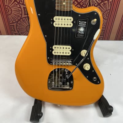 ギター Fender Player Jazzmaster Capri Orange Clearance Fender Player Jazzmaster Pau Ferro Fingerboard