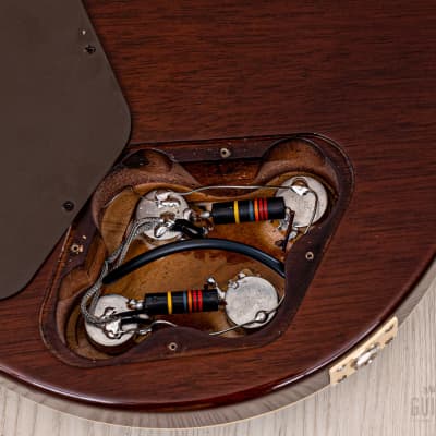 2020 Gibson Custom Shop Historic 1954 Les Paul R4 Inverness Green Dark Back w/ CustomBucker PAFs, Case, COA, Tags image 15