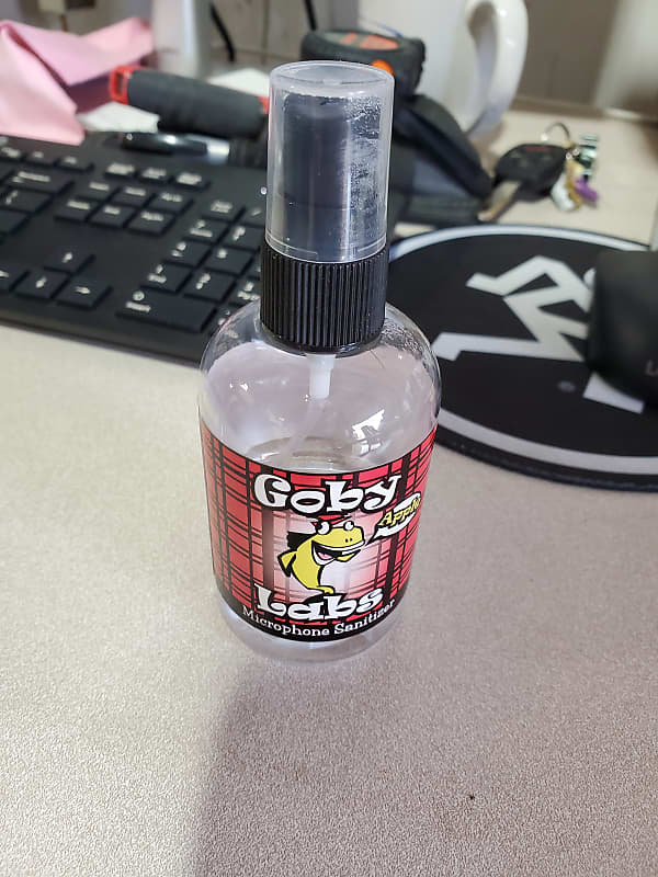 Goby Labs GLS104 4 FL Ounce Microphone Sanitizer (Used) Reverb