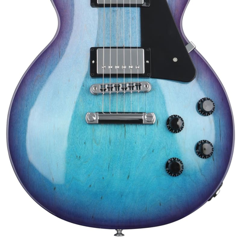 Photos - Guitar Gibson   LPST01B9CH1 Blueberry Burst  2024