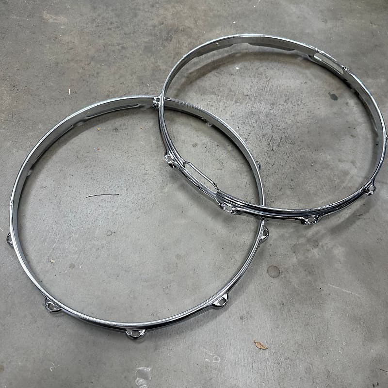 14" Snare Drum Triple Flanged Hoops Pack of 2 Free Reverb