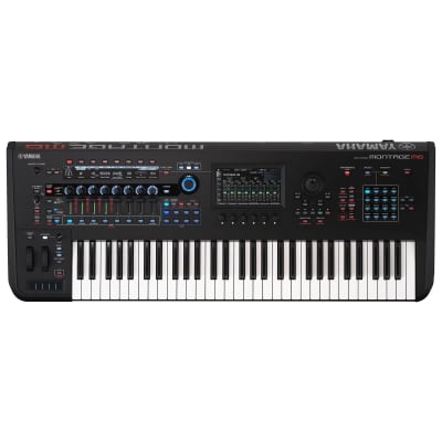 Yamaha MONTAGE M6 2nd Generation 61-Key Flagship Synthesizer Keyboard with FSX Action