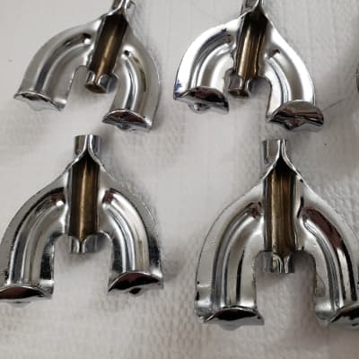 WFL Bass Drum Claws 1950s  10 In Total…Chrome image 6