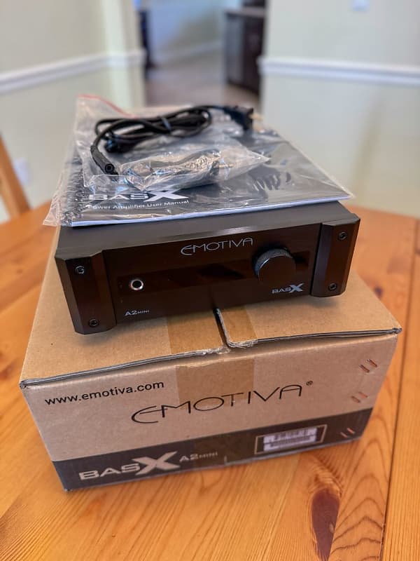Emotiva BasX A2m Stereo Flex Amplifier Reverb