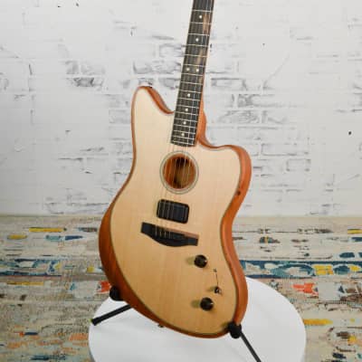 New Fender® American Acoustasonic Jazzmaster Acoustic Electric Natural image 4
