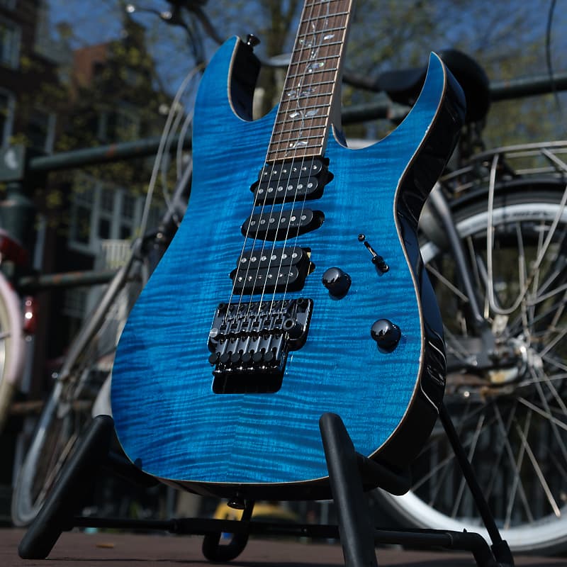 Ibanez J-Custom RG8570Z 2022 Royal Sapphire Blue | Reverb