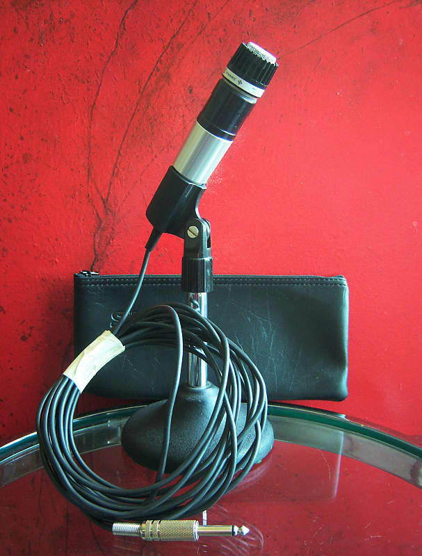 Vintage 1970's Shure 545L dynamic cardioid microphone w accessories USA satin chrome Low Z # 3 image 1