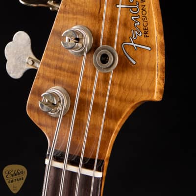 Fender Custom Shop 1964 Precision Bass Heavy Relic P/J - Inca Silver image 7