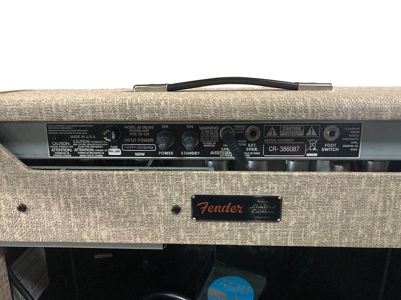 Fender Amp '65 DELUXE REVERB PR239 Limited Color Beige Cover