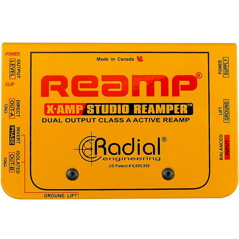 Radial X-amp Active Studio Re-amping Device image 1