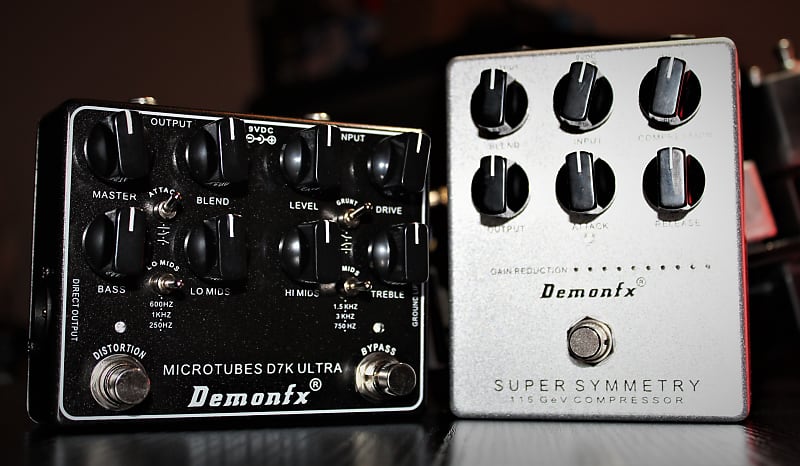 DemonFx Darkglass clone Microtubes D7K & Bass Compressor