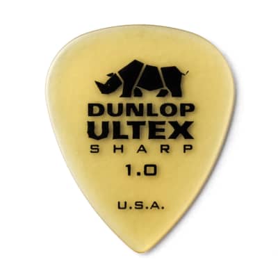 Dunlop 433R1.0 Ultex® Sharp Guitar Picks 72 Picks image 2
