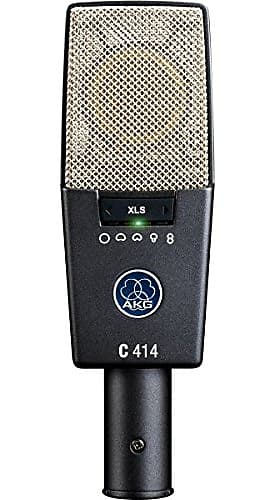 AKG Pro Audio C414 XLS Instrument Condenser Microphone, Multipattern image 1