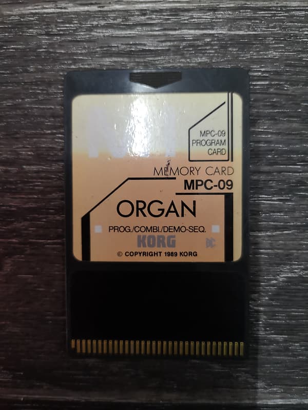 Korg M1 Organ MPC-009 Memory Card image 1