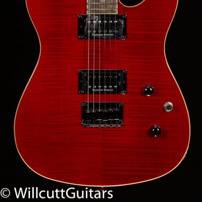 Fender Special Edition Custom Telecaster FMT HH Crimson Red Transparent (182) image 3
