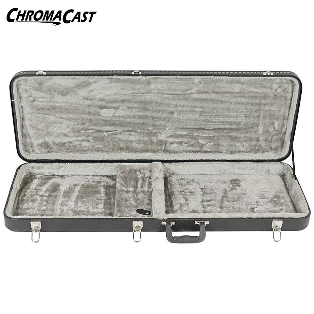 ChromaCast Electric Guitar Hard Case CC EHC Bundle w Guitar Strap Pick Sampler Reverb