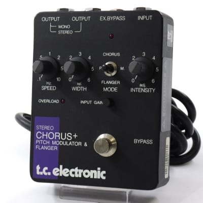 【箱付き】tc electronic / STEREO CHORUS+ TC Electronic Stereo Chorus + Pitch Modulator & Flanger 1991