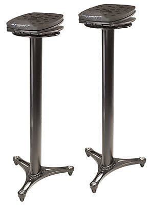 Ultimate Support MS-100B Studio Monitor Stands image 1