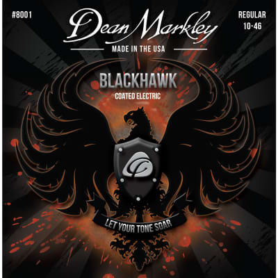 Dean Markley Blackhawk Coated Electric Strings Regular 10-46 for sale