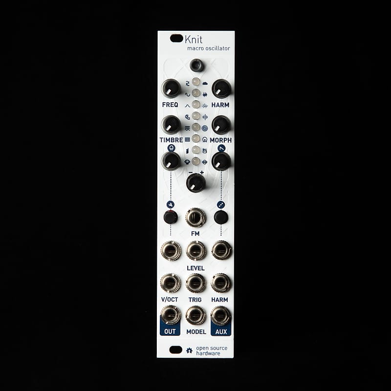 Antumbra Knit (uPlaits) Micro Mutable Instruments Plaits Eurorack Synth Module (White Textured) image 1
