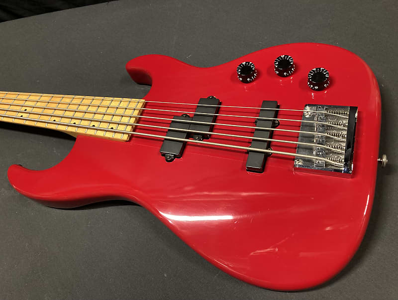 Samick 5String Electric BassGreg Design 2010s Red Reverb