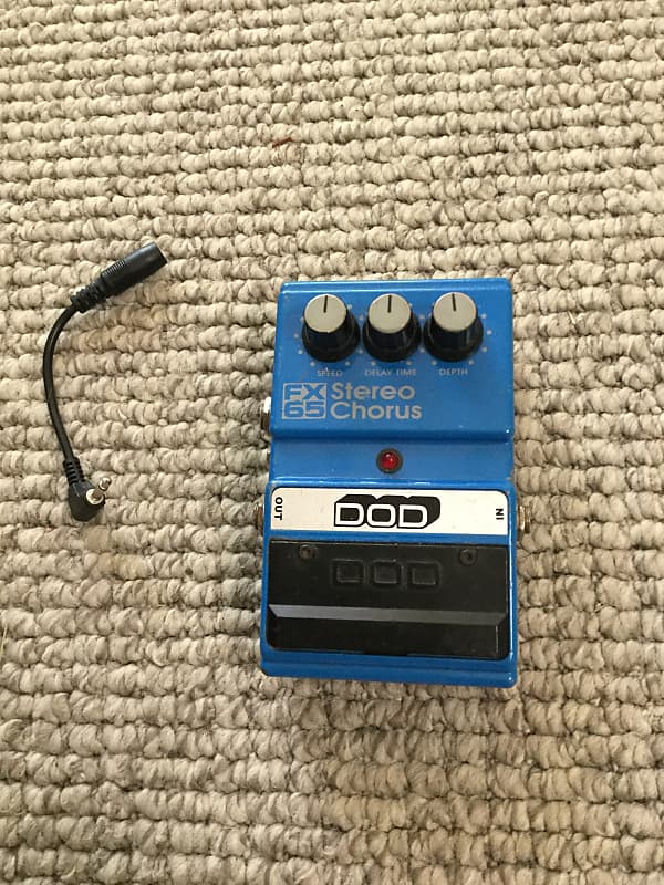 DOD FX65 ステレオコーラス DOD FX65 Stereo Chorus Pedal w/ Power Supply – Drugan's
