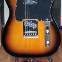 Squire SDSP Affinity Telecaster Electric Guitar, Tobacco Burst, Maple Fretboard, 22 Fret