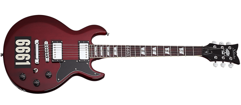 Schecter Signature Zacky Vengeance Custom Reissue Electric Guitar image 1