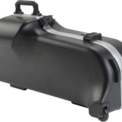 SKB Contoured Pro Universal Baritone Sax Hard Molded Case w/ Wheels image 1
