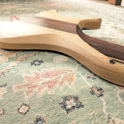 Skervesen Shoggie 7 FF NTB Neck Through - Ghost Green Tung Oil image 17