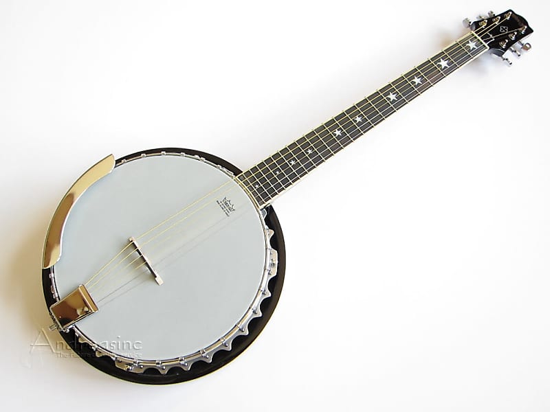 Deluxe 6-String Banjo Guitar image 1