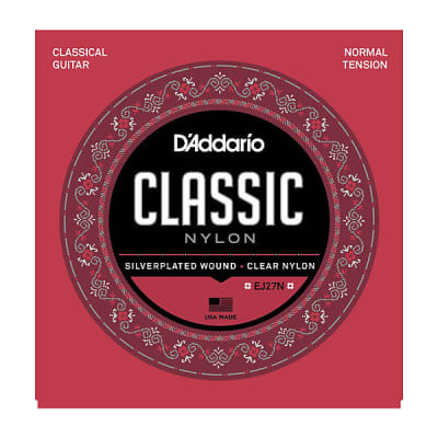 D'Addario Classic Nylon Strings, Normal Tension, EJ27N (SIngle Set) for sale