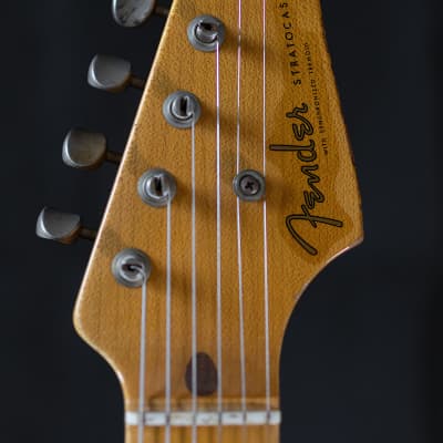 Fender Fender Customshop 1954 Relic, 60th Anniversary Model 2014 - relic sunburst image 10