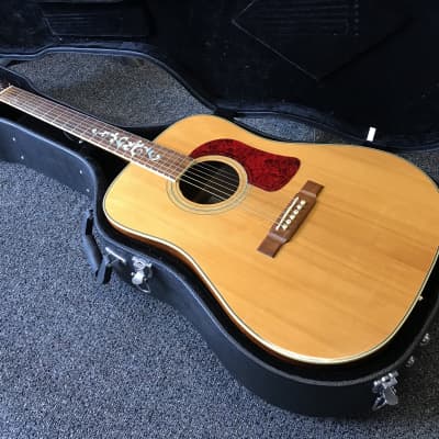 Washburn D95 LTD # 1484 of 1995 acoustic-electric guitar 1995 with original Washburn hard case. image 2