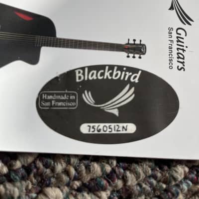 Blackbird Nylon Rider Carbon Fiber Travel Guitar image 12