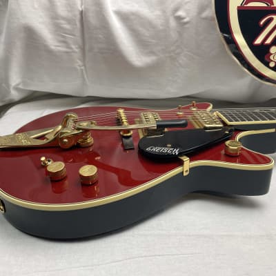 Gretsch G6131T-62VS Vintage Select '62 Jet Guitar with Bigsby + COA & Case 2019 - Vintage Firebird Red image 10