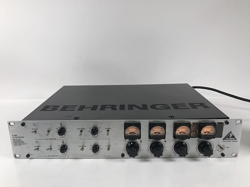 ▽ BEHRINGER TUBE ULTRAGAIN T1953 通電のみ○（Queequeg 2 KMA