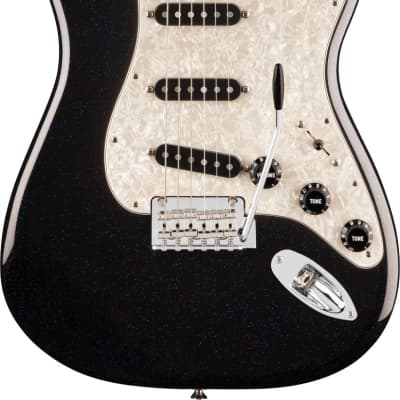 Fender 70th Anniversary Player Stratocaster RW Nebula Noir - Includes Deluxe Guitar Bag image 1