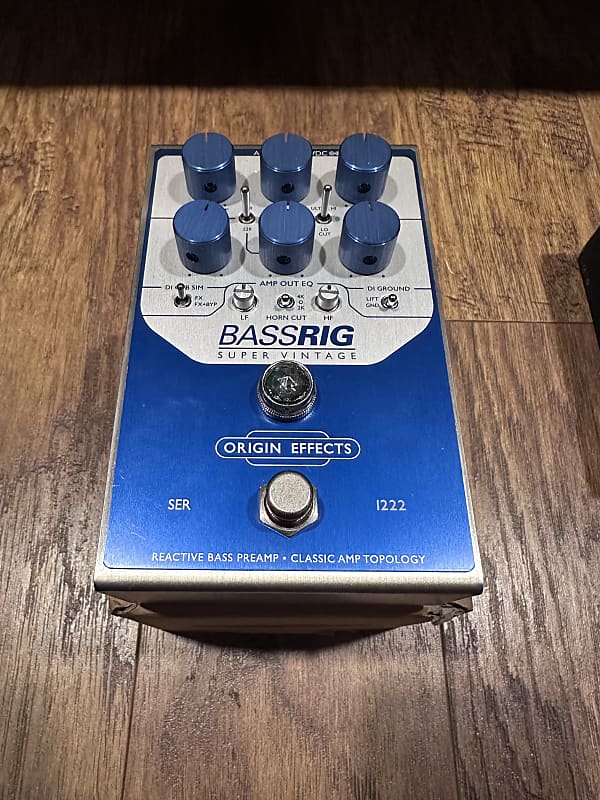 Origin Effects BASSRIG Super Vintage 2022 - Present - Blue