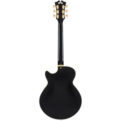 D'Angelico Excel SS Electric Guitar (Semi-Hollowbody - Black) image 4