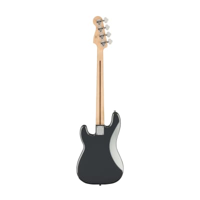 Squier Affinity Series Precision PJ Bass Guitar, Laurel FB, Charcoal Frost Metallic image 2