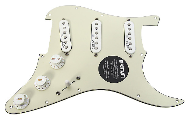 920D Custom Shop 453-251-10 Seymour Duncan Jimi Hendrix Signature Loaded Strat Pickguard w/ 5-Way Switching image 1