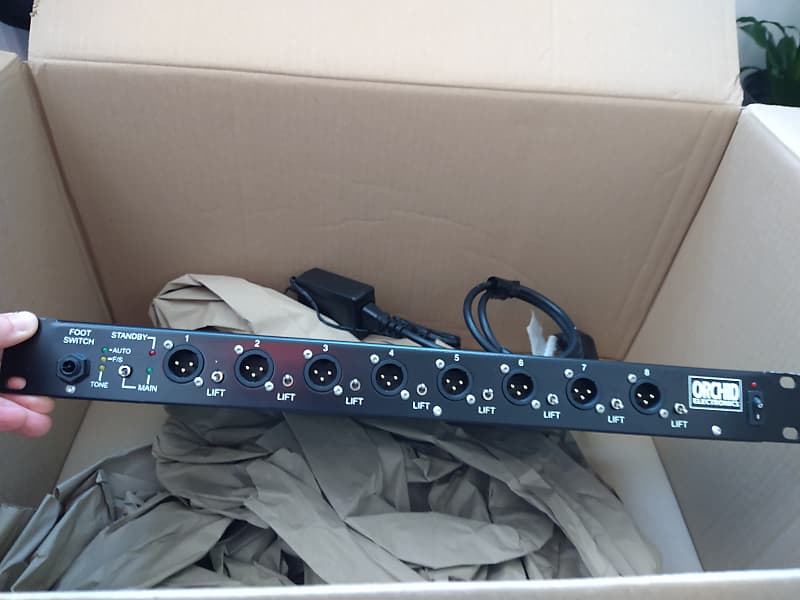 Orchid Electronics Switching Rack DI Box 8 channel 2010s Reverb