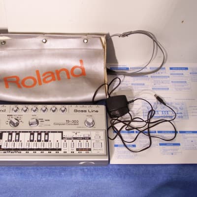 VINTAGE 80's COMPLETE ROLAND BASS LINE TB-303 COMPUTER CONTROLLED Synthesizer Module