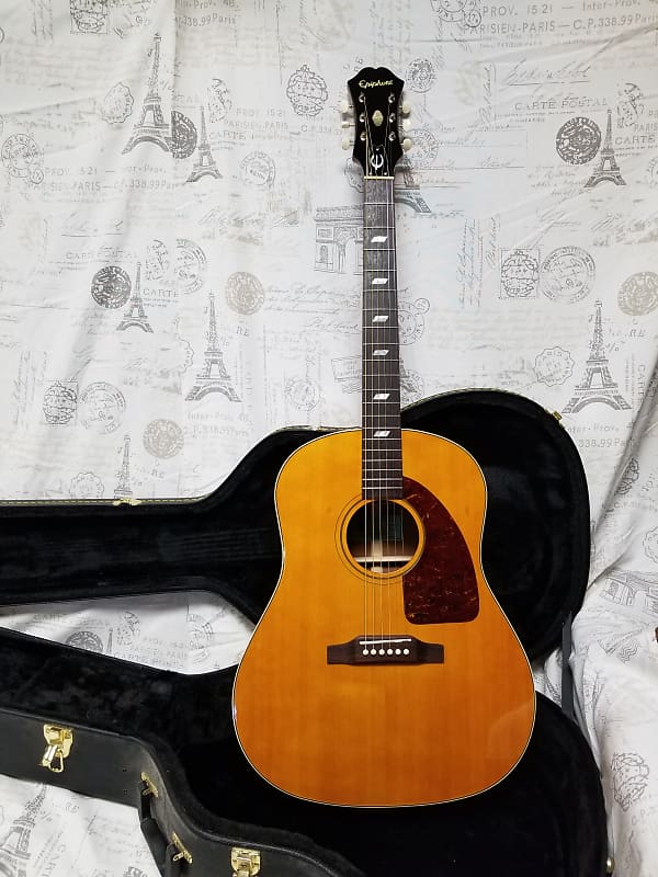 【国産！2010年製】epiphone elitist TEXAN FT-79 Epiphone FT-79 Texan 1958 - 1969 | Reverb