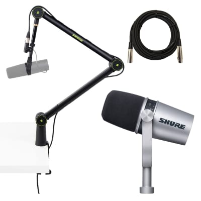 Shure MV7 Ultimate Mic Podcast UM2 Bundle with Studio One Prime 