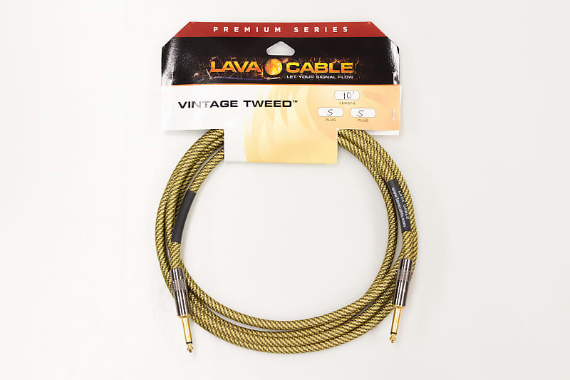 Lava Cable 10FT(3m) LAVA VINTAGE CABLE S-S【横浜店】 | Reverb