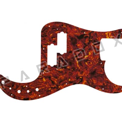 Spitfire Tortoise Shell Precision Bass Pickguard | Reverb