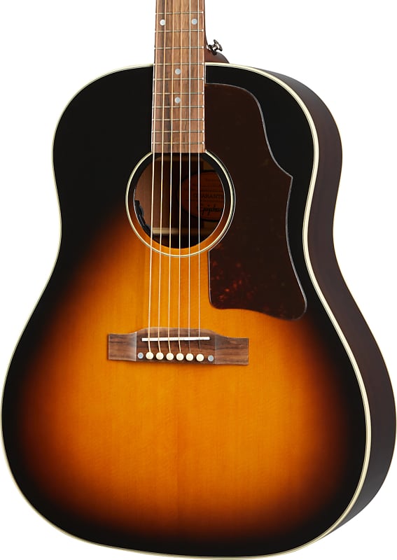 Epiphone J-45 Standard Dreadnought Acoustic Guitar, Solid | Reverb